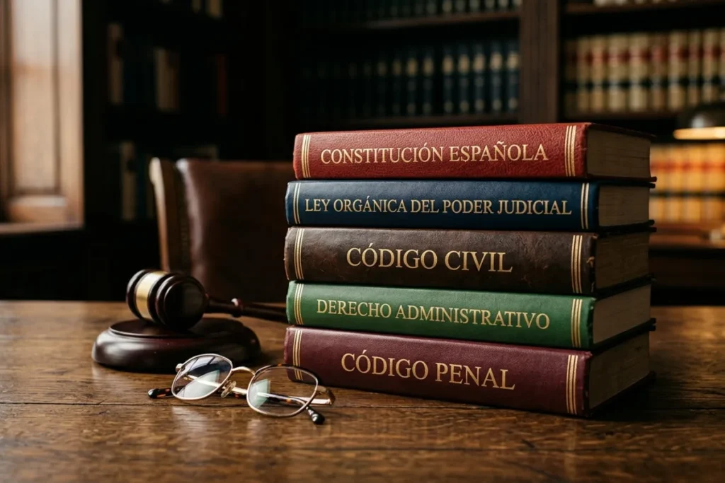 Leyes clave para las oposiciones a la Justicia